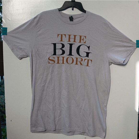 The Big Short Film Crew‎ Promo T-Shirt Grey Size XL - Picture 1 of 4